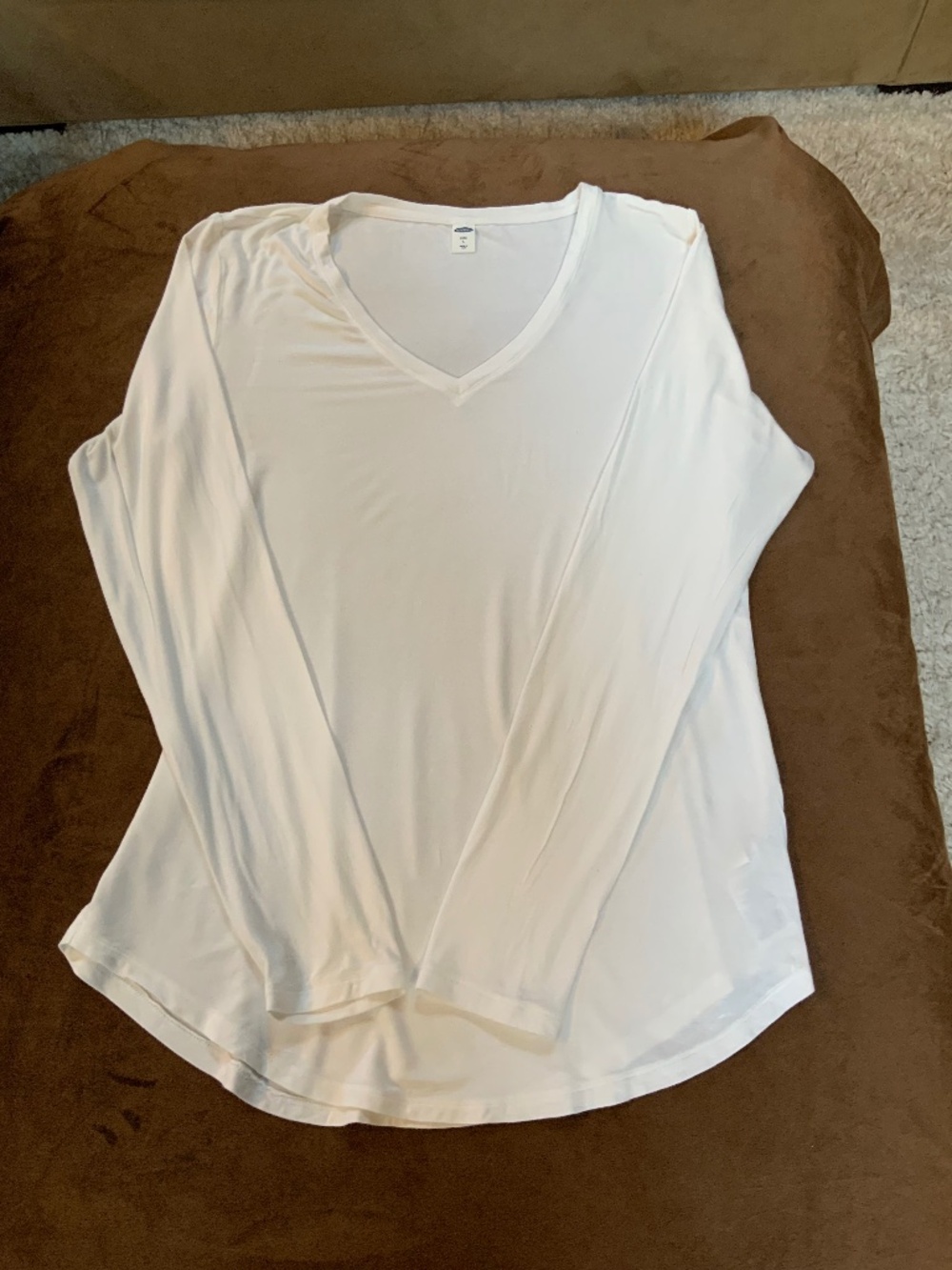Old Navy Luxe White L Soft Beach Cover up Running Hiking Coastal Cottagecore